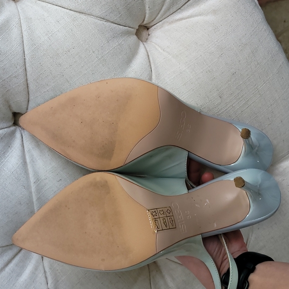 Estego Made in Italy Tiffany color heels - Picture 5 of 8